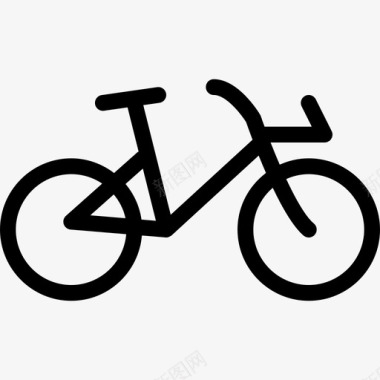 自行车hipster2充气图标图标