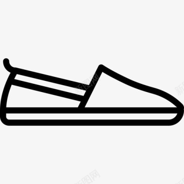 拖鞋男鞋2直线型图标图标