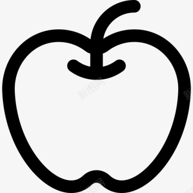 苹果健康生活方式2直系图标图标