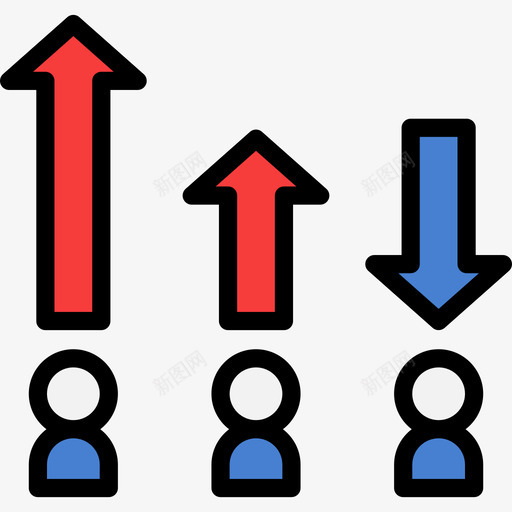 评级选举2线性颜色图标svg_新图网 https://ixintu.com 线性颜色 评级 选举2