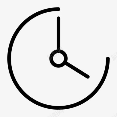 计时器时钟历史记录图标图标