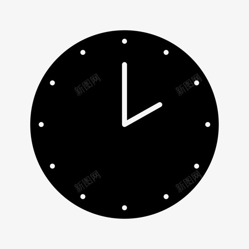 时钟日期时间图标svg_新图网 https://ixintu.com 手表 日期 时钟 时间 每天的平面图标