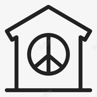 房子建筑家图标图标
