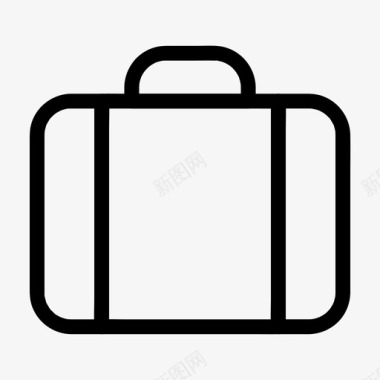手提箱公文包旅游图标图标