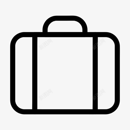 手提箱公文包旅游图标svg_新图网 https://ixintu.com 公文包 基本图标所有尺寸 度假 手提箱 旅游