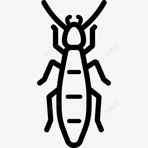 萤火虫蚂蚁昆虫图标svg_新图网 https://ixintu.com 昆虫 白色 白蚁 萤火虫 虫子轮廓 蚂蚁