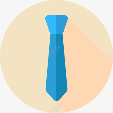 领带商务27号平的图标图标
