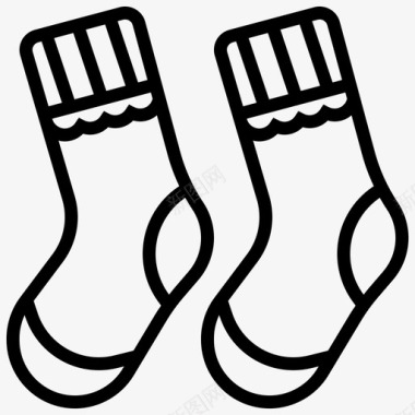 袜子衣服运动服图标图标