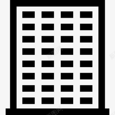公寓楼公寓大楼图标图标