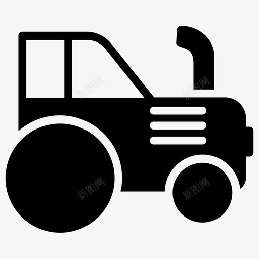 拖拉机农用拖拉机农业运输图标svg_新图网 https://ixintu.com 农业模拟器 农业运输 农用拖拉机 拖拉机 运输字形图标