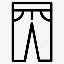 橄榄球裤采购产品裤子休闲服喷气裤图标高清图片