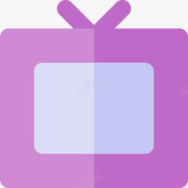 电视休息元素平板图标图标