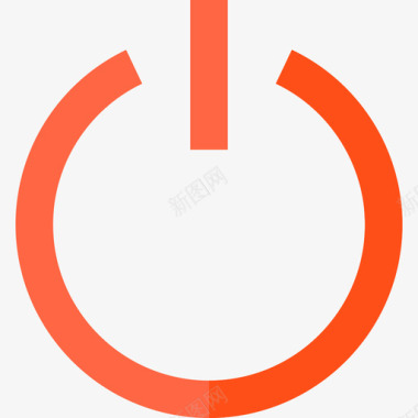 电源按钮android应用程序2扁平图标图标