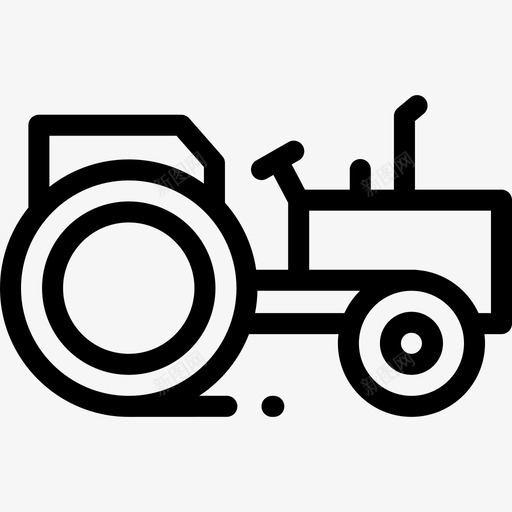 货物工程机械4直线图标svg_新图网 https://ixintu.com 工程机械4 直线 货物
