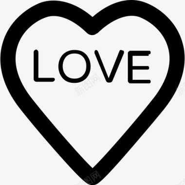爱爱和浪漫7大胆圆润图标图标