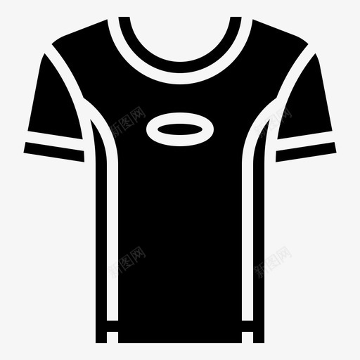 制服服装衬衫图标svg_新图网 https://ixintu.com 制服 服装 衬衫 跑步标志 运动服