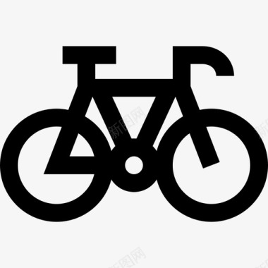自行车弹簧5直线型图标图标