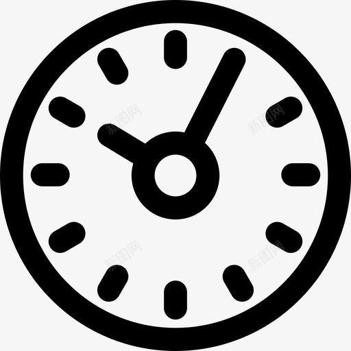 时间商务和办公室7直线型图标svg_新图网 https://ixintu.com 商务和办公室7 时间 直线型