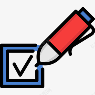 检查选择2线颜色图标图标