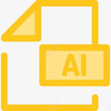 Adobe文件和文件夹11黄色图标图标
