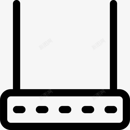 Wifi电子设备16线性图标svg_新图网 https://ixintu.com Wifi 电子设备16 线性