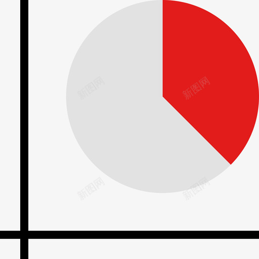 统计信息图形红色3平坦图标svg_新图网 https://ixintu.com 信息图形红色3 平坦 统计
