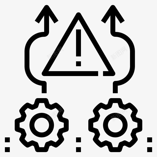 避免危险风险图标svg_新图网 https://ixintu.com 危险 规避 避免 风险 风险管理