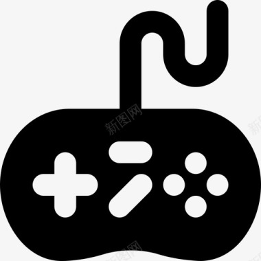 游戏控制器技术2固态图标图标