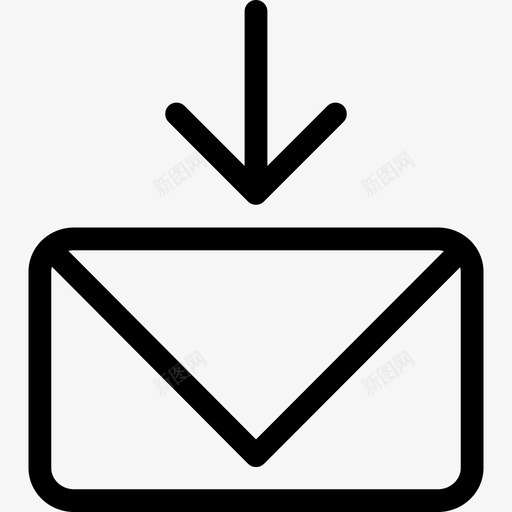 邮件文本和电子邮件直邮图标svg_新图网 https://ixintu.com 文本和电子邮件 直邮 邮件