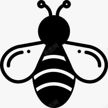 蜜蜂苍蝇宝贝图标图标