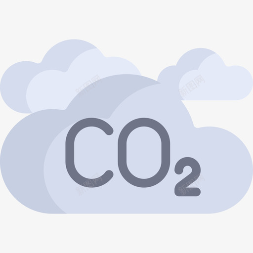 二氧化碳生态18平坦图标svg_新图网 https://ixintu.com 二氧化碳 平坦 生态18
