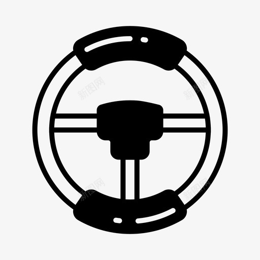 车轮汽车运输工具图标svg_新图网 https://ixintu.com 汽车 车轮 车辆 运输工具