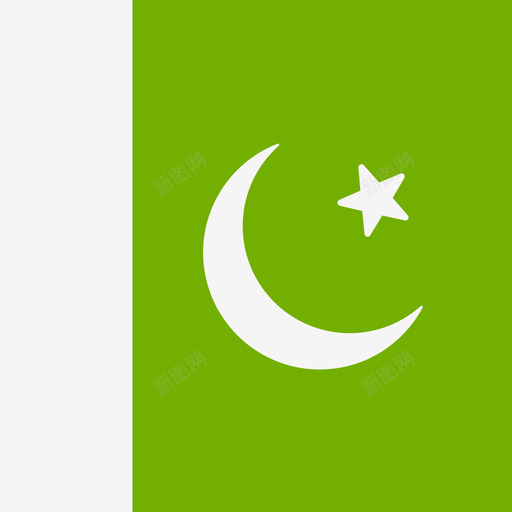 巴基斯坦国际旗帜4正方形图标svg_新图网 https://ixintu.com 国际旗帜4 巴基斯坦 正方形