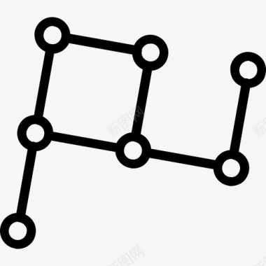 细胞科学8线性图标图标