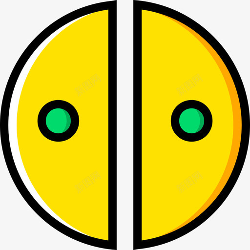 相等符号4黄色图标svg_新图网 https://ixintu.com 相等 符号4 黄色