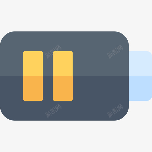 电池电量低能量13电量不足图标svg_新图网 https://ixintu.com 电池电量低 电量不足 能量13