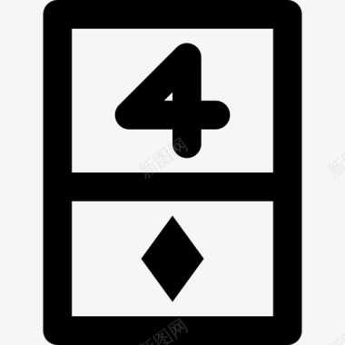 四个钻石赌场赌博4概述图标图标