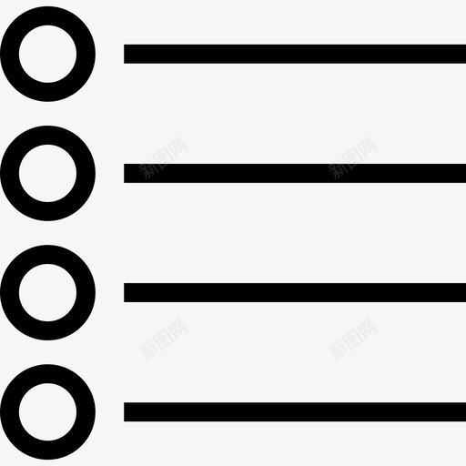 菜单iosul4线性图标svg_新图网 https://ixintu.com iosul4 线性 菜单