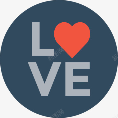 爱爱与浪漫6圆形图标图标
