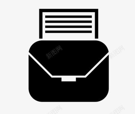 商务文件包办公包图标图标
