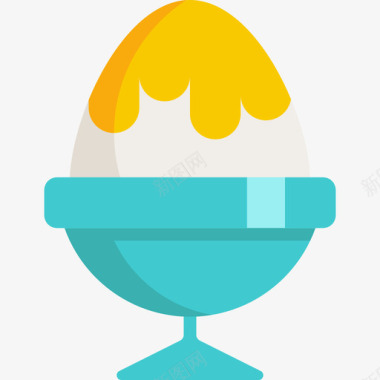 煮蛋复活节7平蛋图标图标