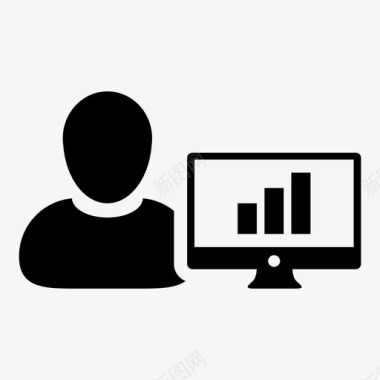 用户大数据信息图标图标