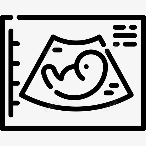 超声检查家庭5直系图标svg_新图网 https://ixintu.com 家庭5 直系 超声检查