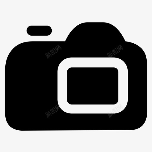 相机单反相机galery图标svg_新图网 https://ixintu.com galery 单反相机 媒体 照片 相机 相机实心28