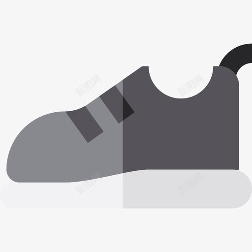 运动鞋衣服18平底鞋图标svg_新图网 https://ixintu.com 平底鞋 衣服18 运动鞋