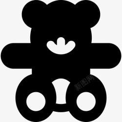 泰迪熊图标泰迪熊玩具11填充图标高清图片