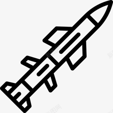 火箭武器3直线型图标图标