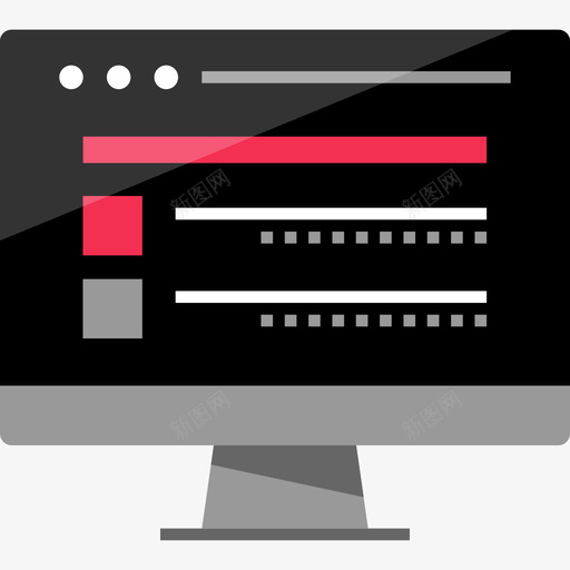 显示器在线和互联网平板图标svg_新图网 https://ixintu.com 在线和互联网 平板 显示器