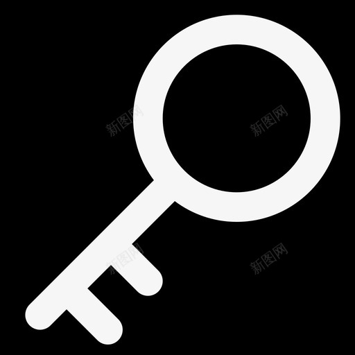 钥匙基本装备3实心图标svg_新图网 https://ixintu.com 基本装备3 实心 钥匙