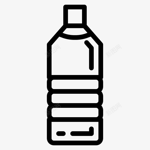 水瓶饮料补水图标svg_新图网 https://ixintu.com 水瓶 补水 食品饮料 饮料